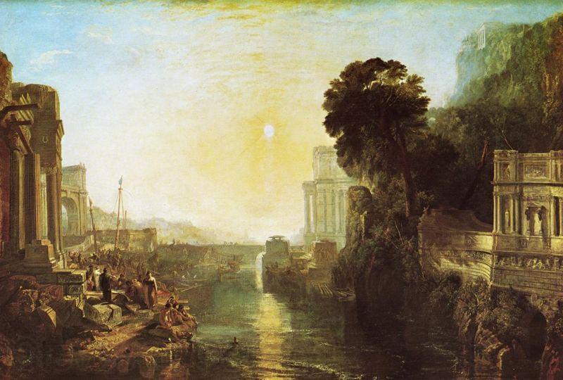 Joseph Mallord William Turner Dido Building Carthage aka The Rise of the Carthaginian Empire Norge oil painting art